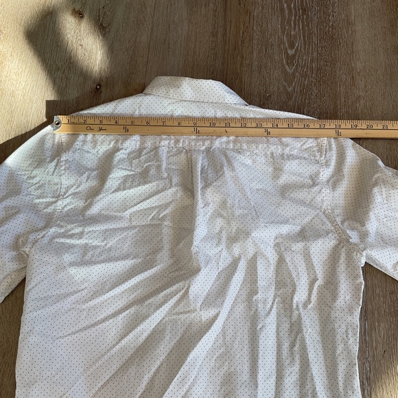 Denim & Flower - Ricky Singh - Button Down Long Sleeve Shirt - White & Black - M - Picture 6 of 14